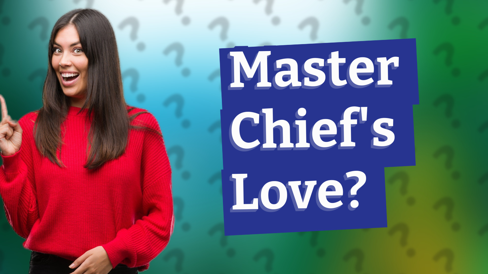 Master Chief's Love?