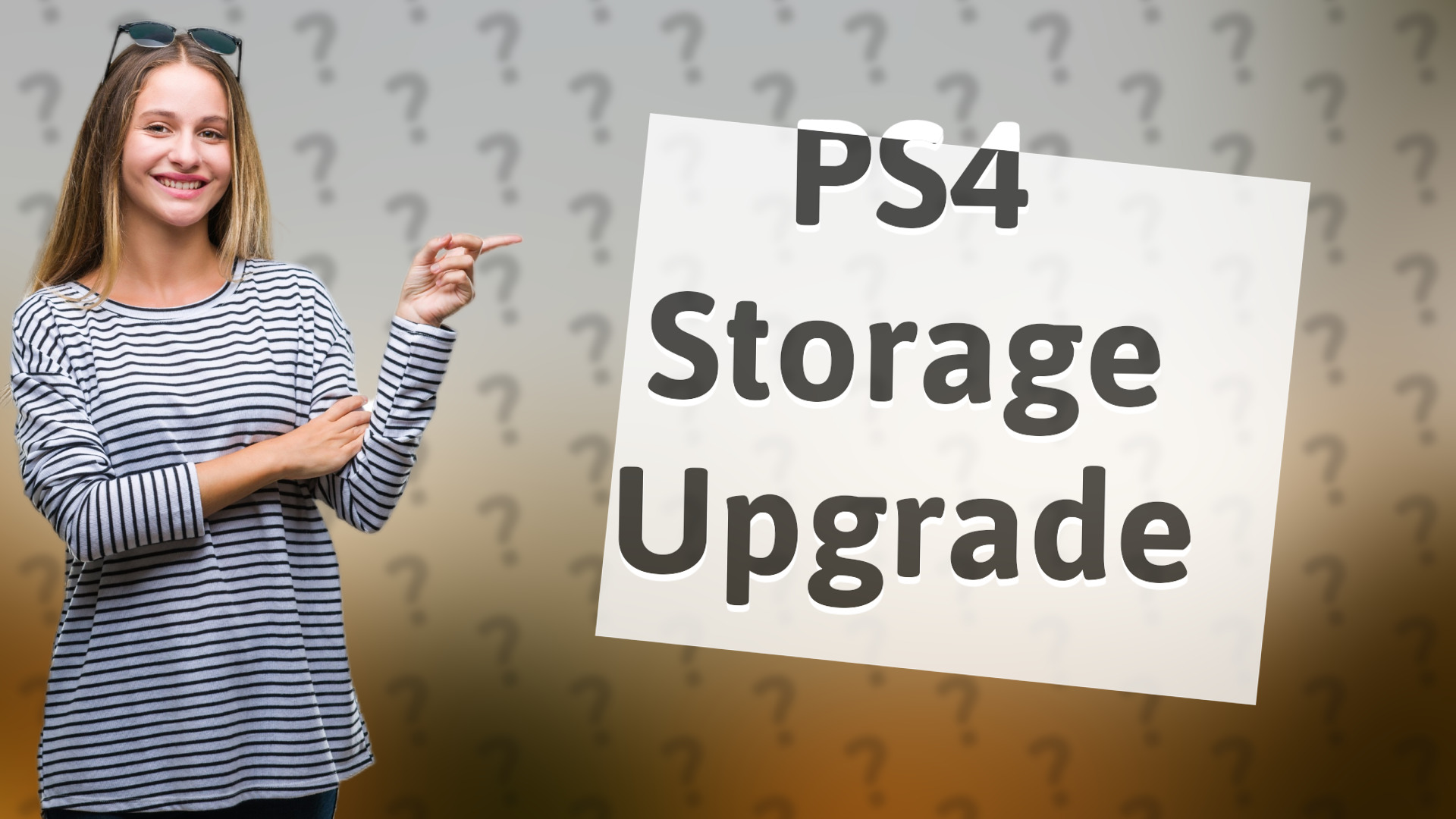 PS4 Storage Upgrade