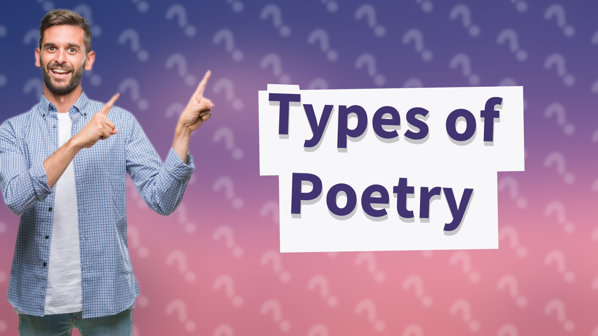 Types of Poetry
