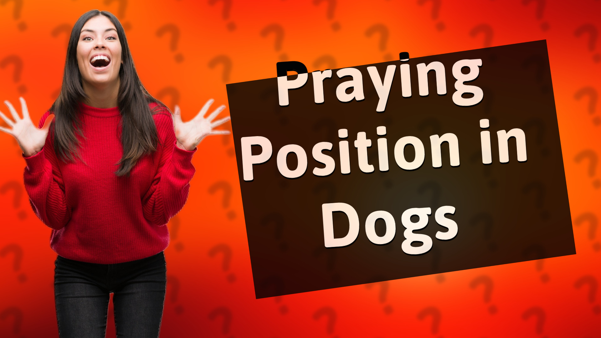 Praying Position in Dogs