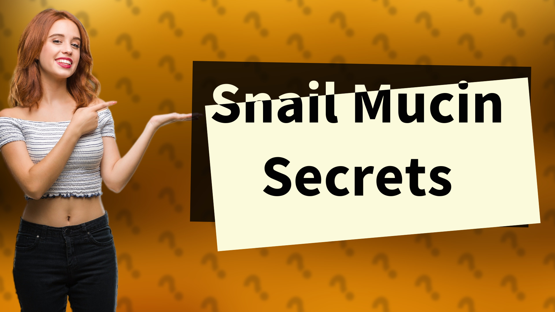 Snail Mucin Secrets
