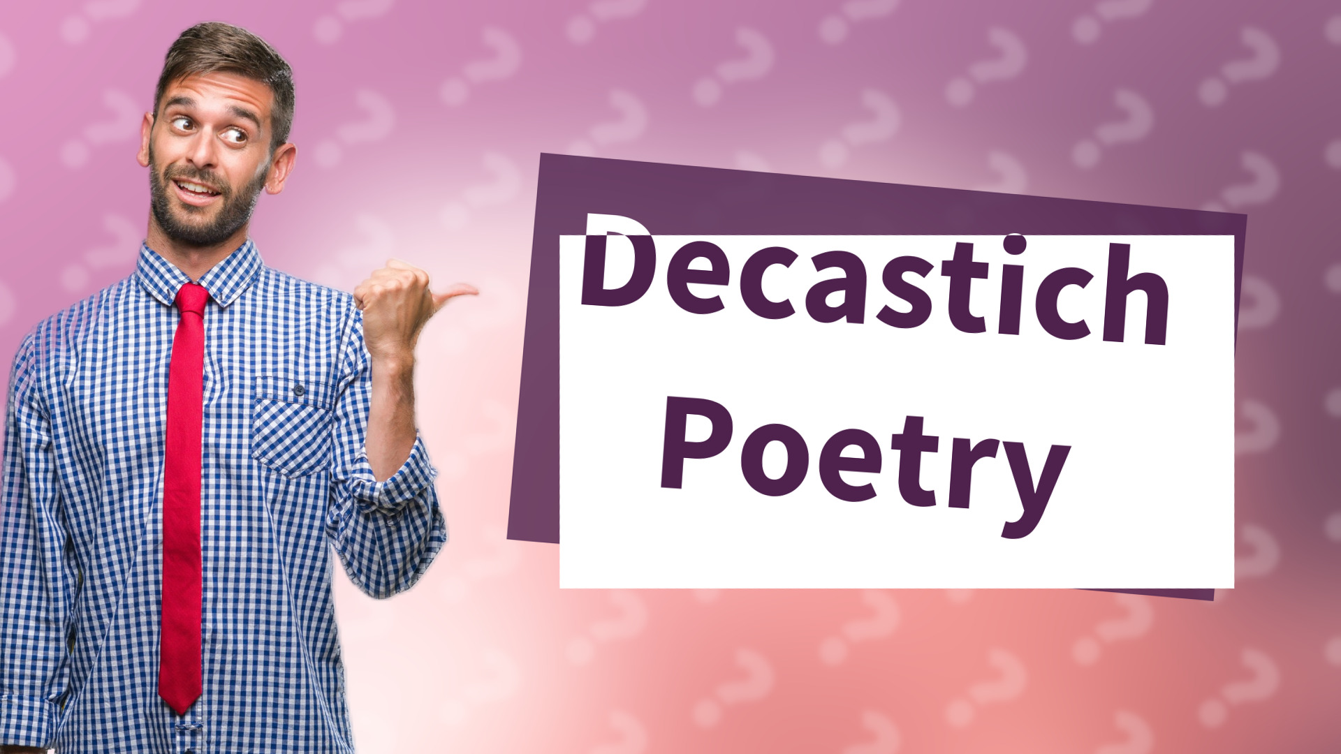 Decastich Poetry