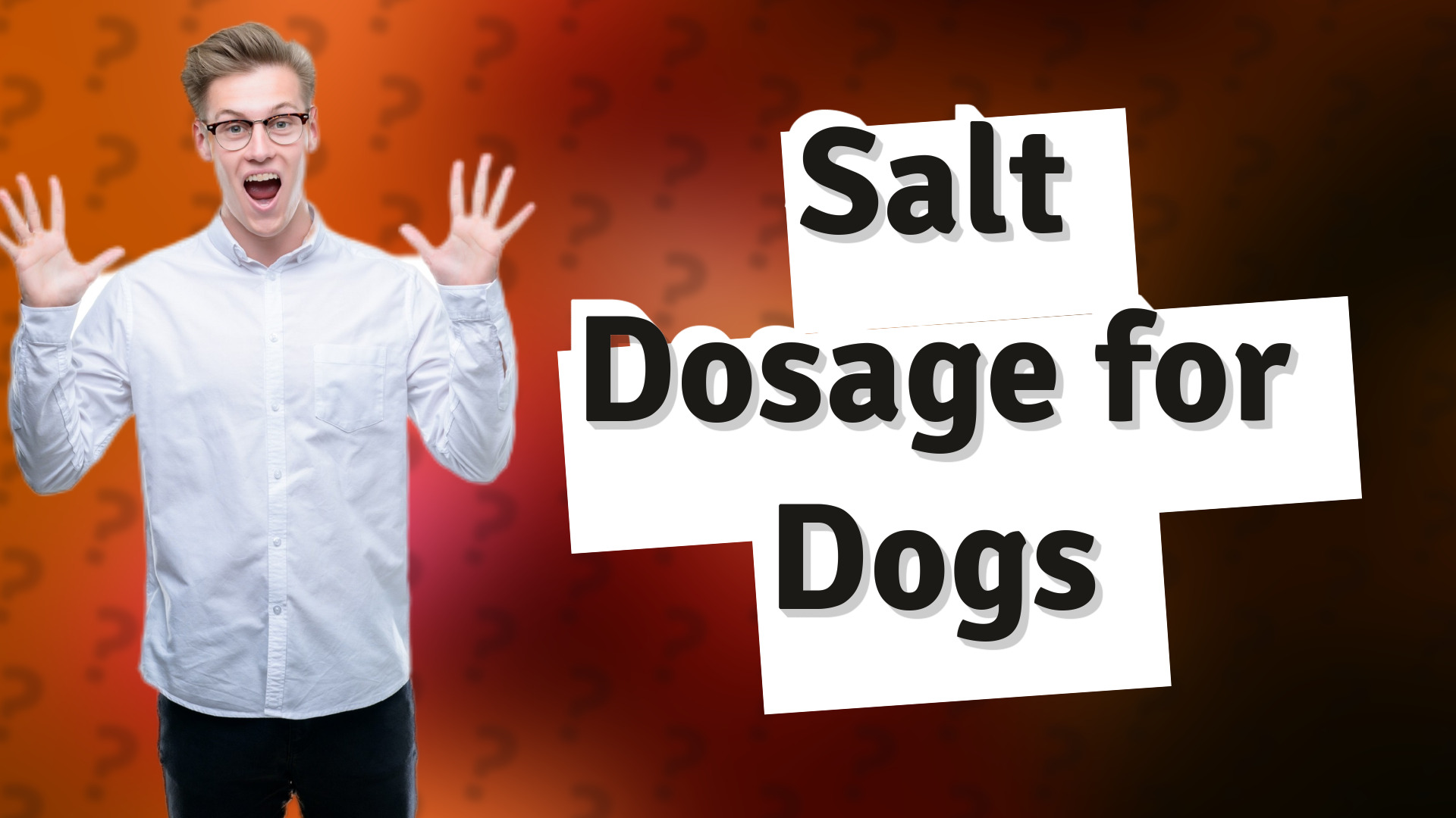 Salt Dosage for Dogs