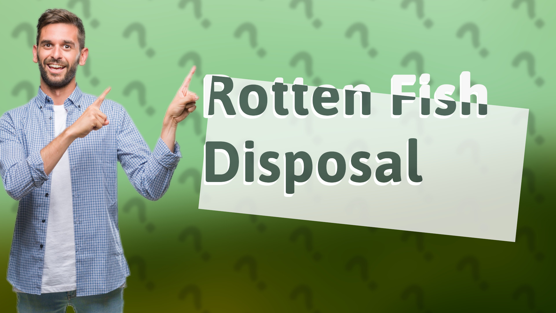 Rotten Fish Disposal