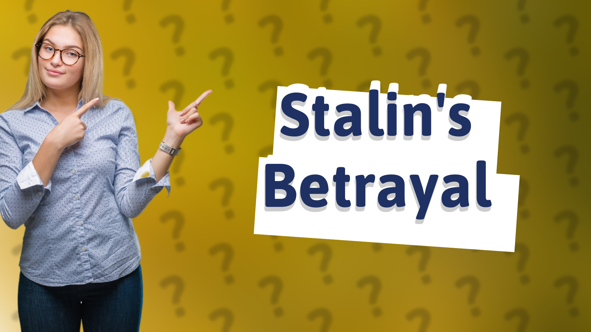 Stalin's Betrayal