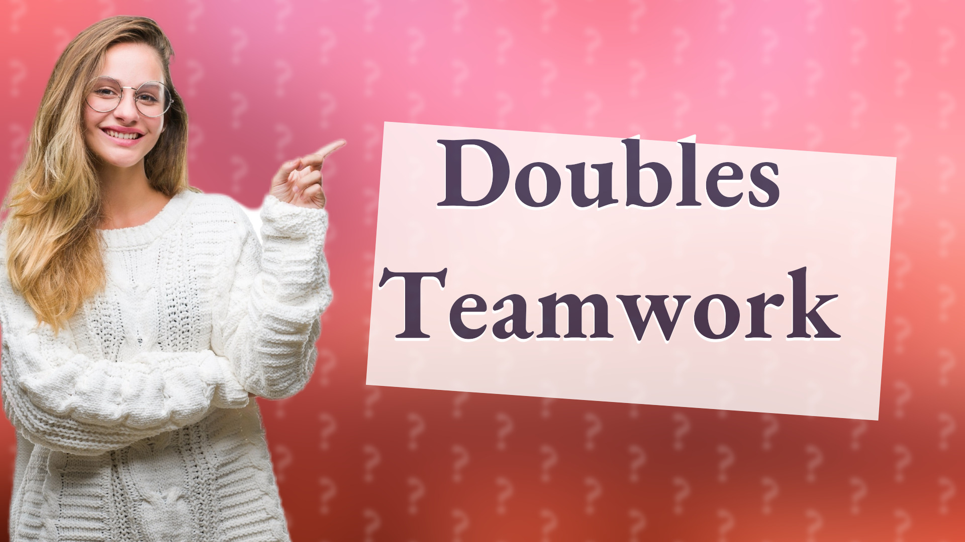 Doubles Teamwork