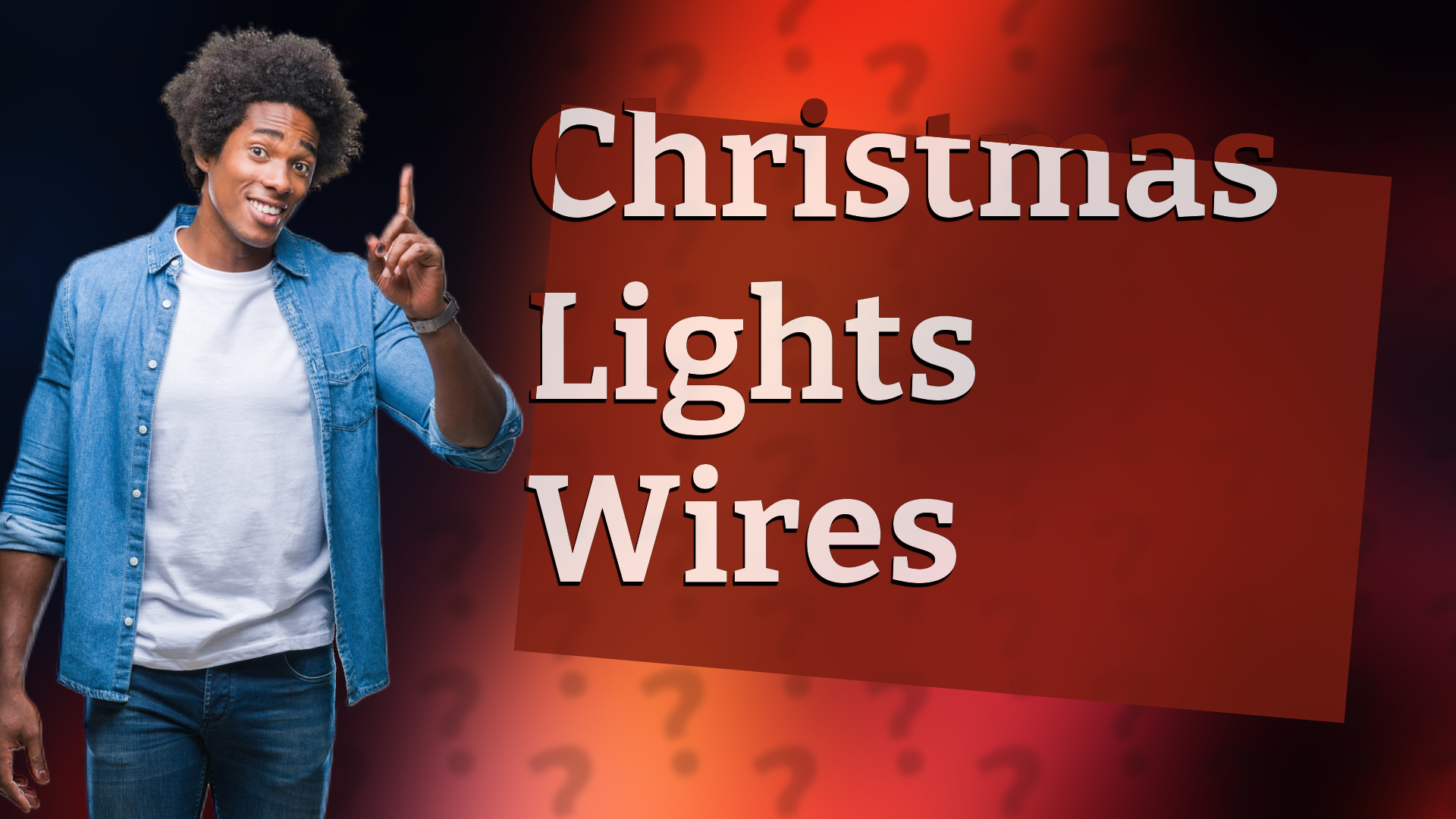 Christmas Lights Wires
