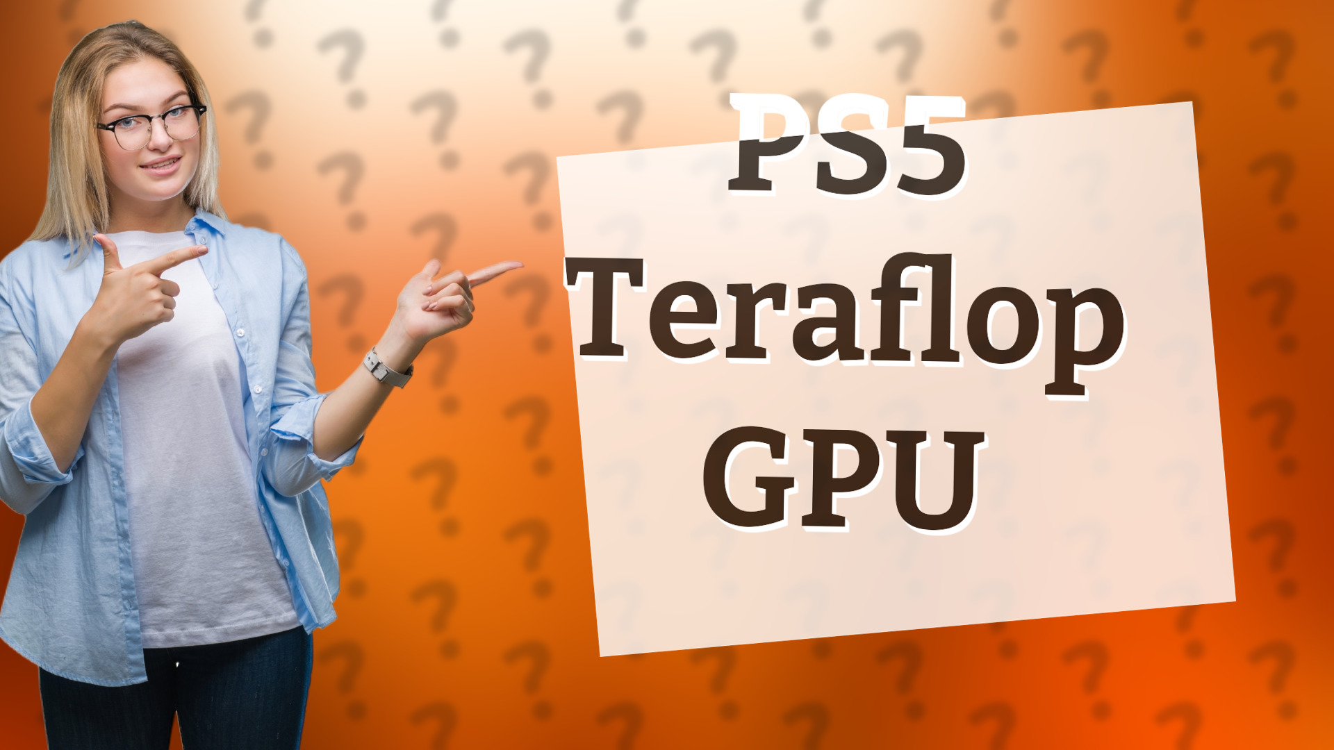 PS5 Teraflop GPU