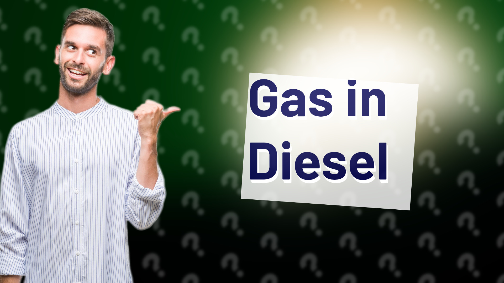 Gas in Diesel