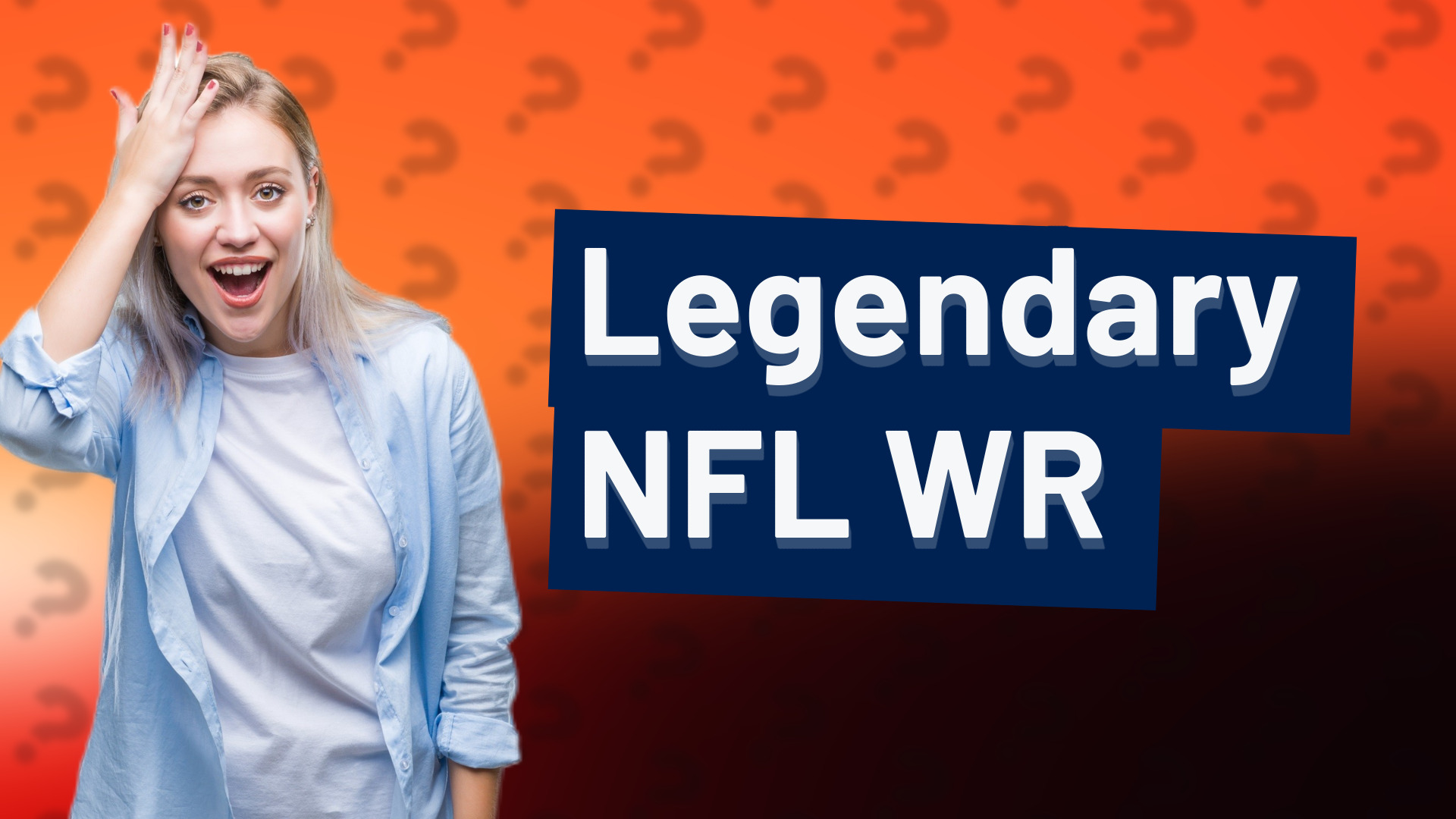 Legendary NFL WR