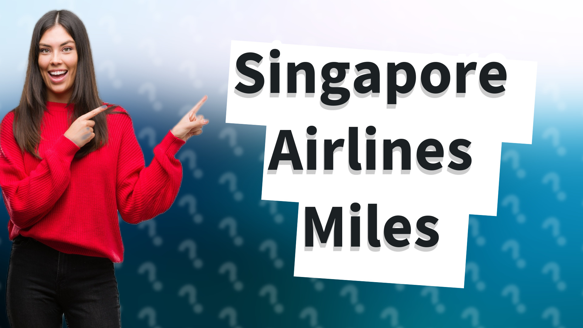 Singapore Airlines Miles