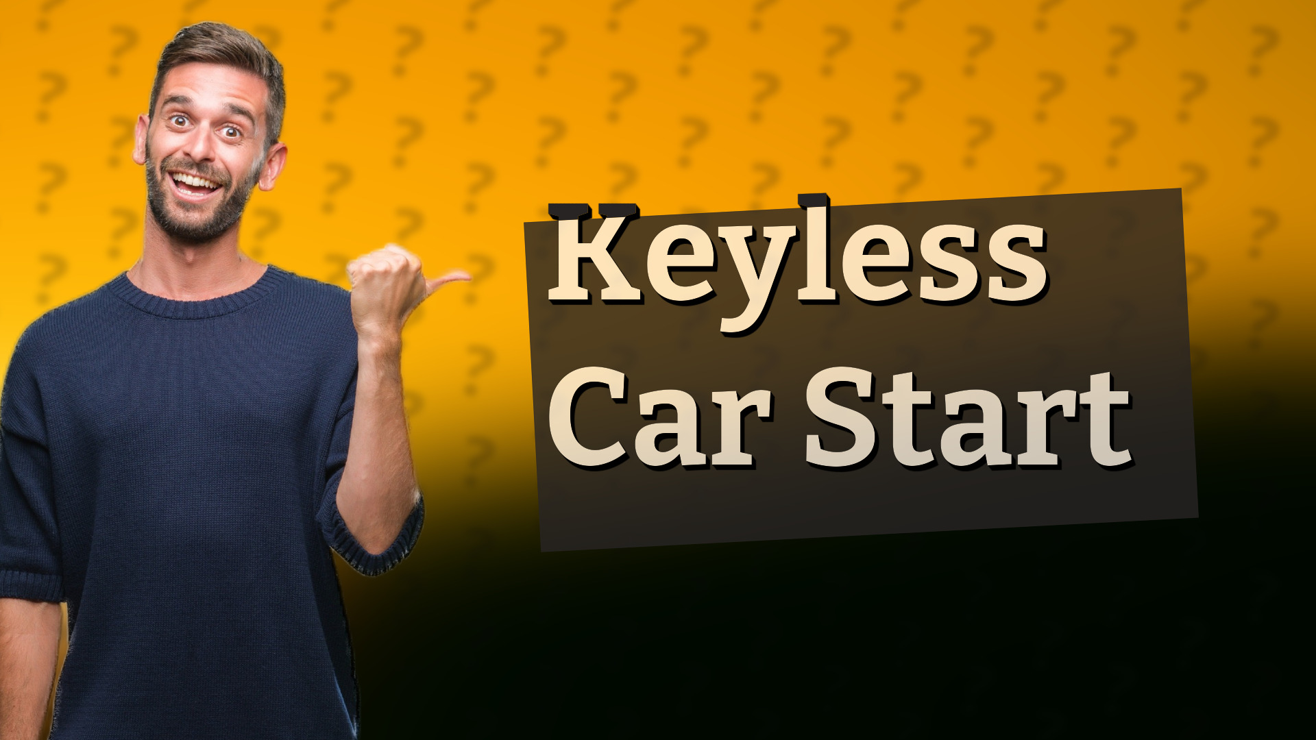 Keyless Car Start