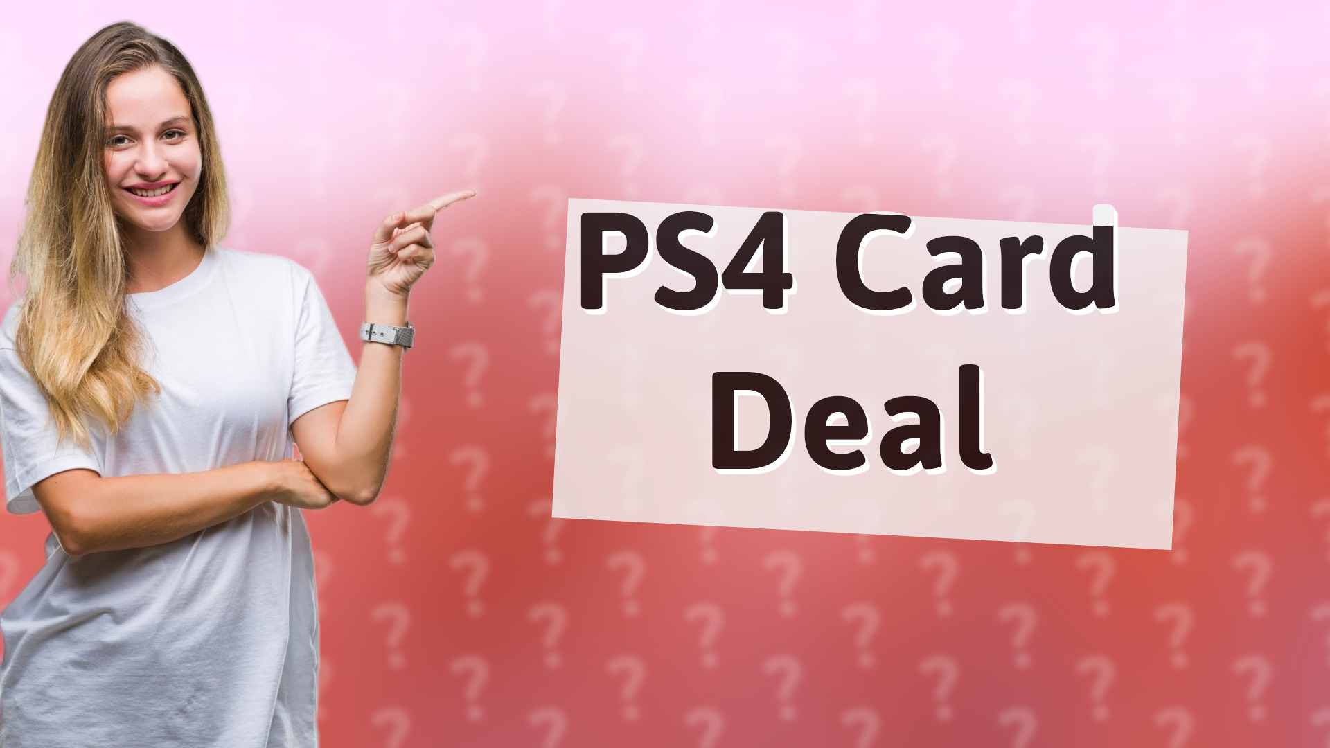 PS4 Card Deal