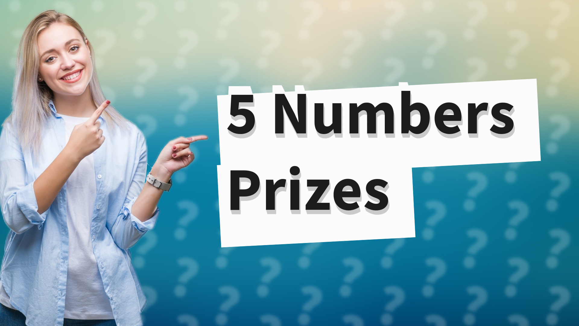 5 Numbers Prizes