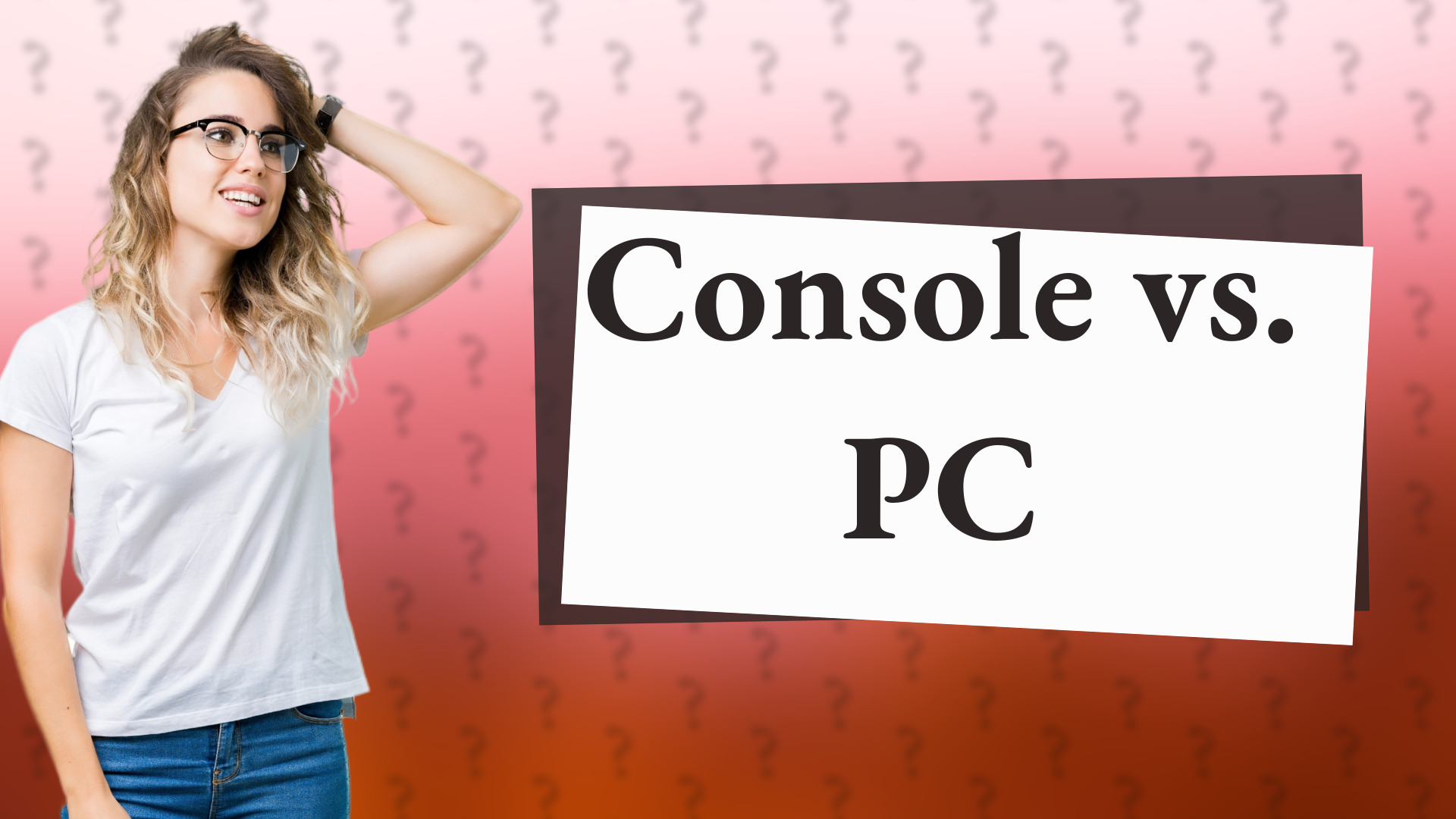Console vs. PC