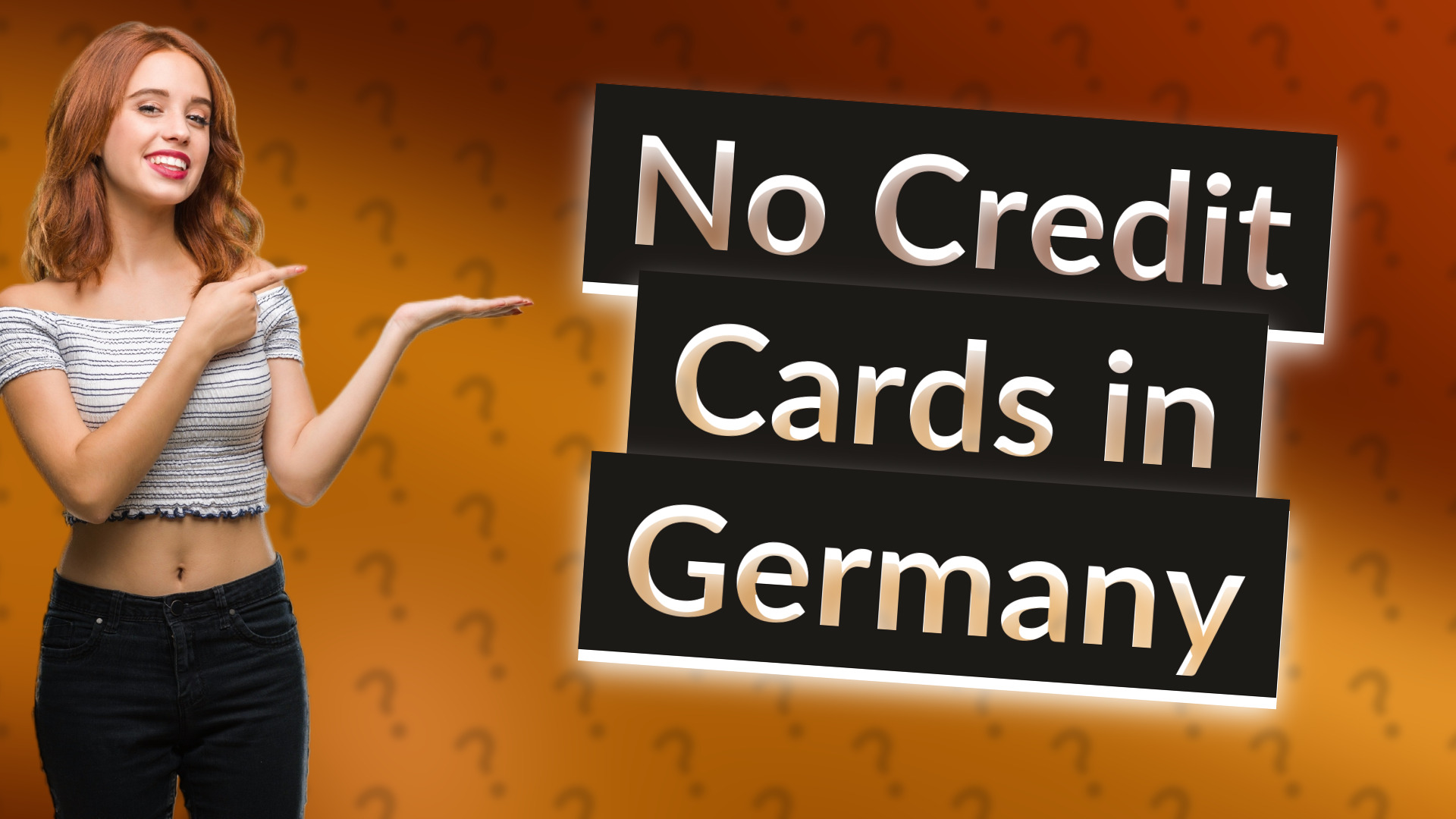No Credit Cards in Germany
