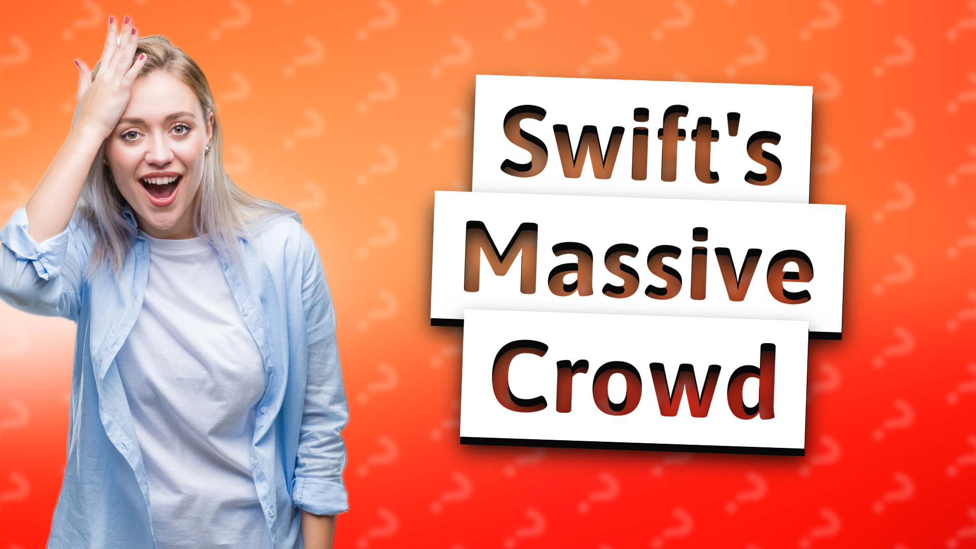 Swift's Massive Crowd