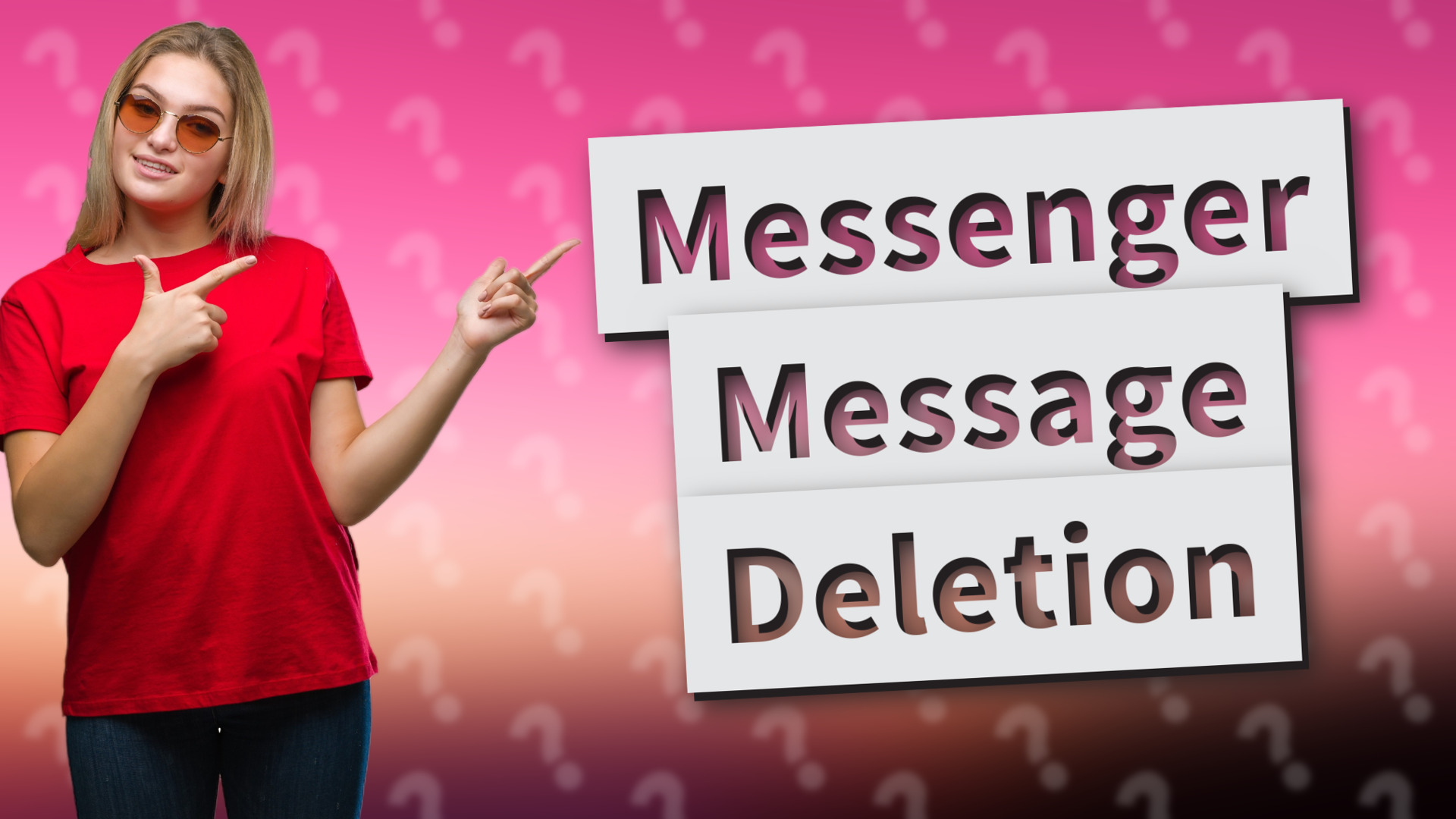 Messenger Message Deletion