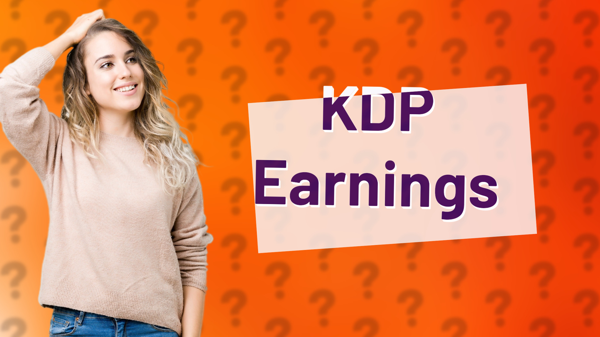 KDP Earnings