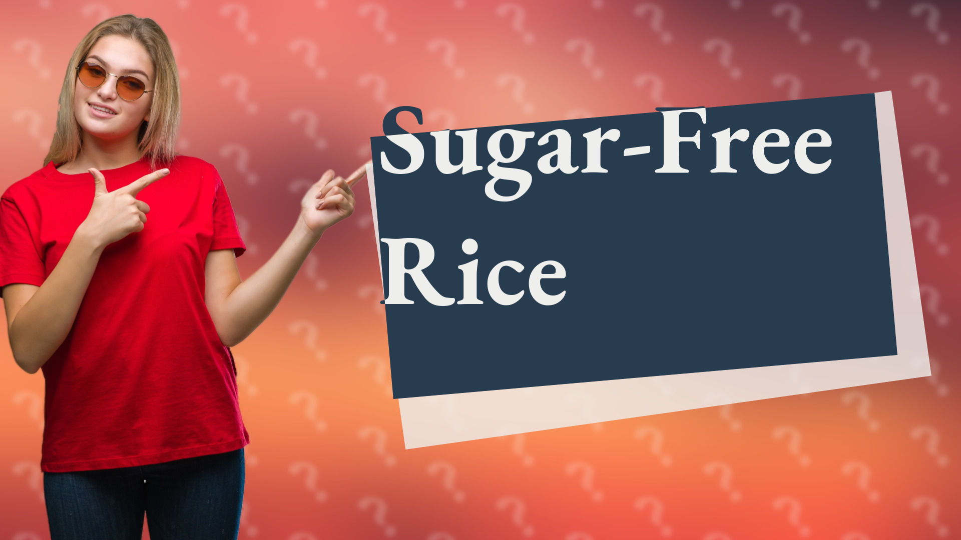 Sugar-Free Rice