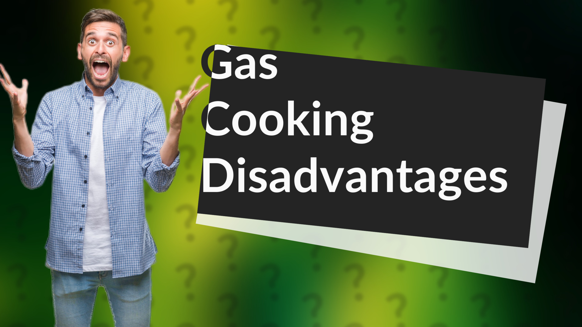 Gas Cooking Disadvantages
