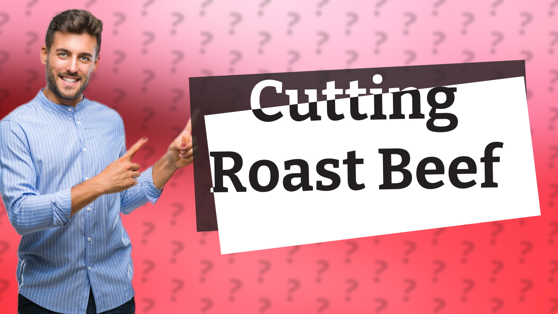 Cutting Roast Beef