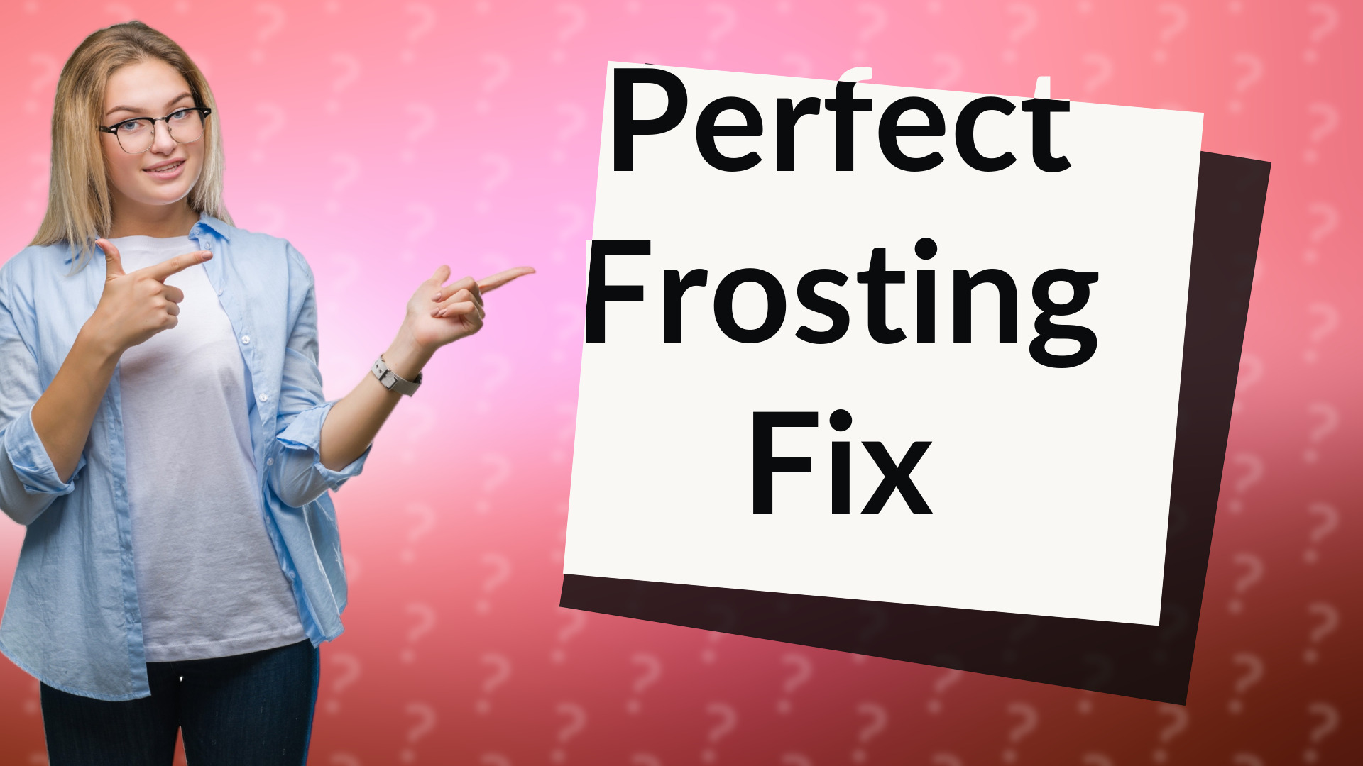 Perfect Frosting Fix