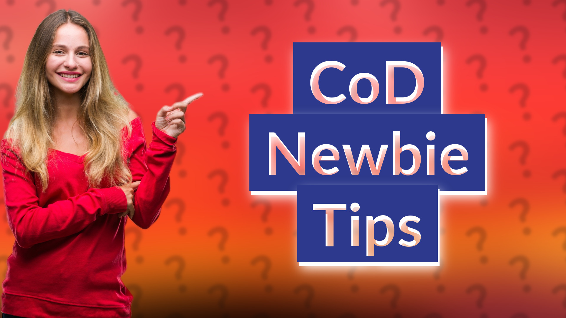 CoD Newbie Tips