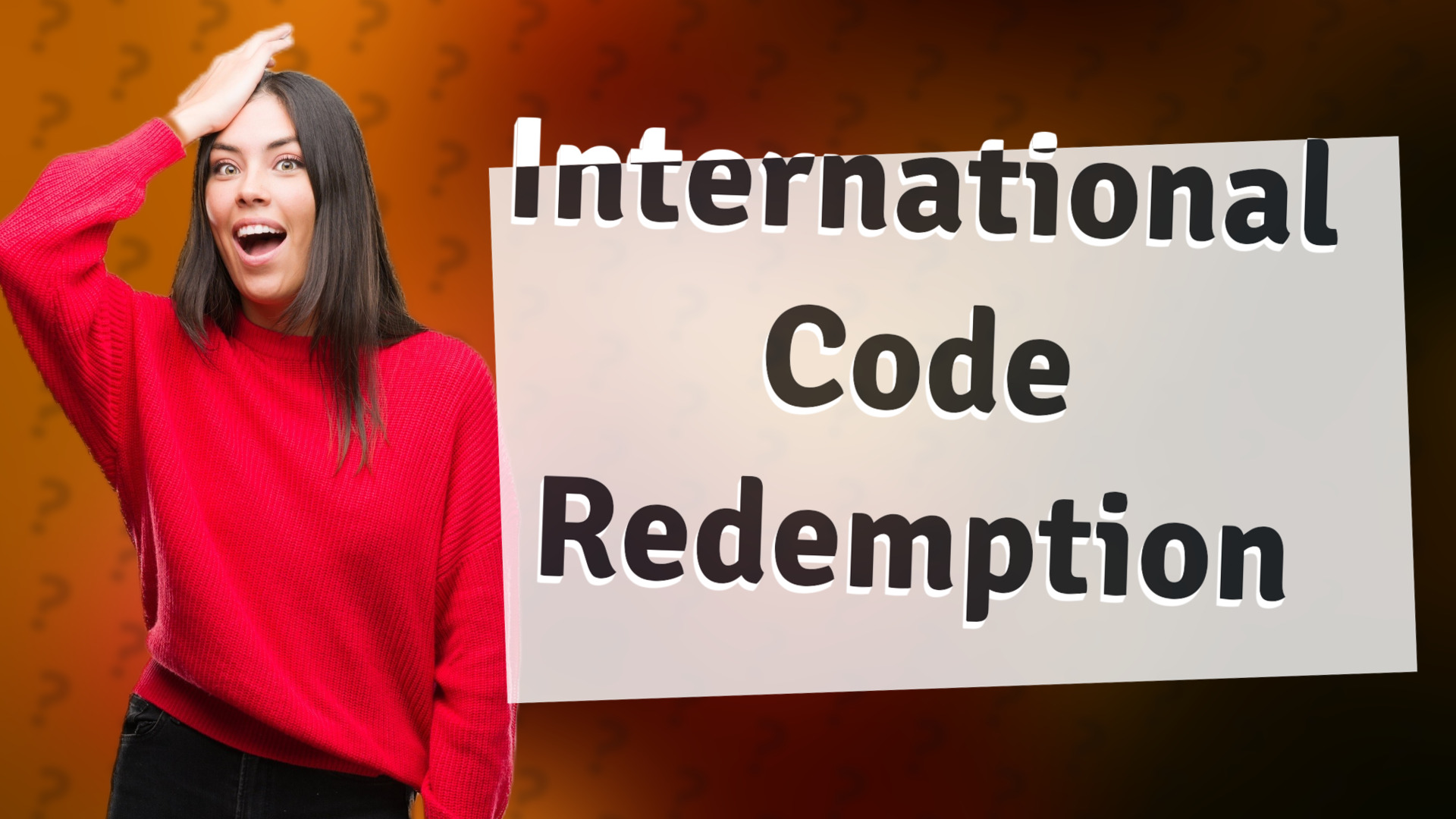 International Code Redemption