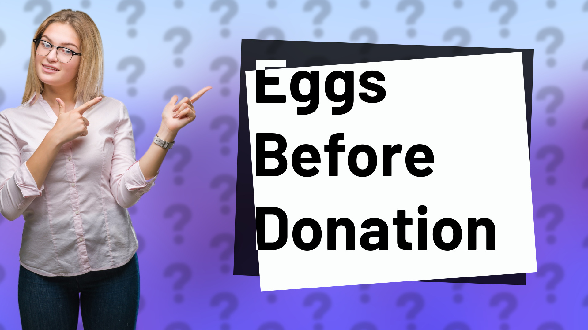 Eggs Before Donation