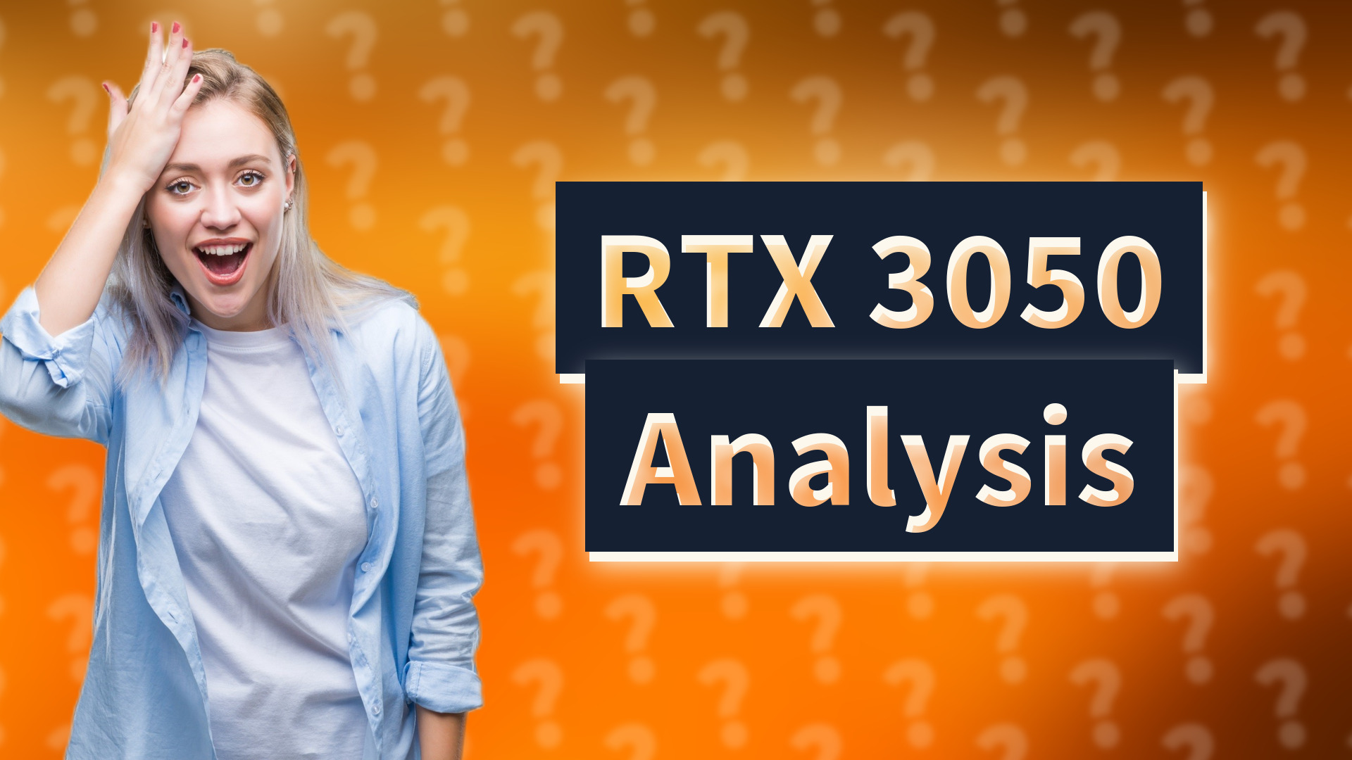 RTX 3050 Analysis