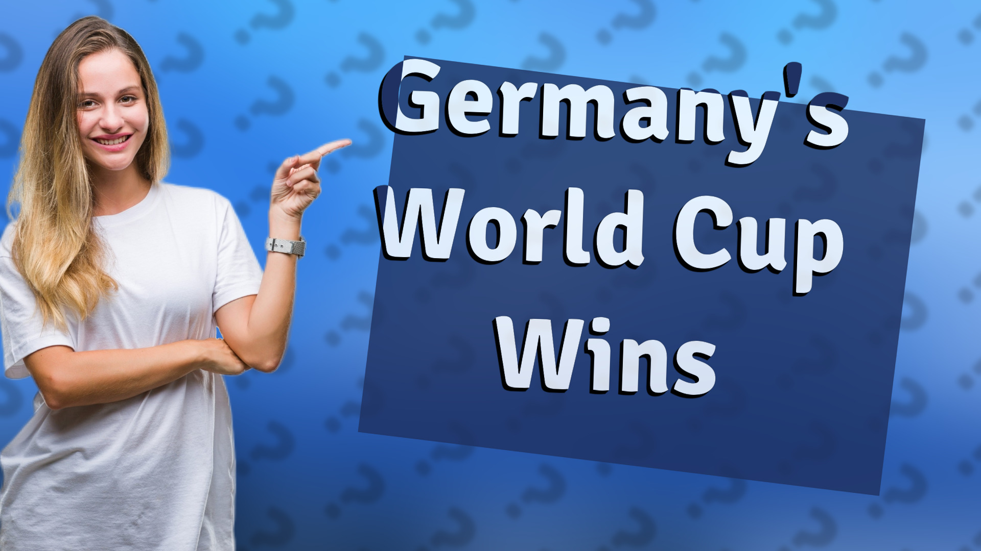 Germany's World Cup Wins