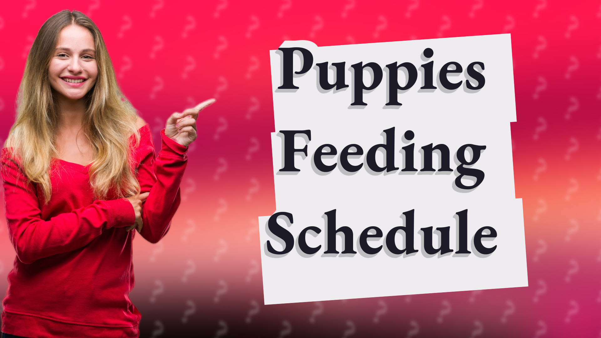 Puppies Feeding Schedule