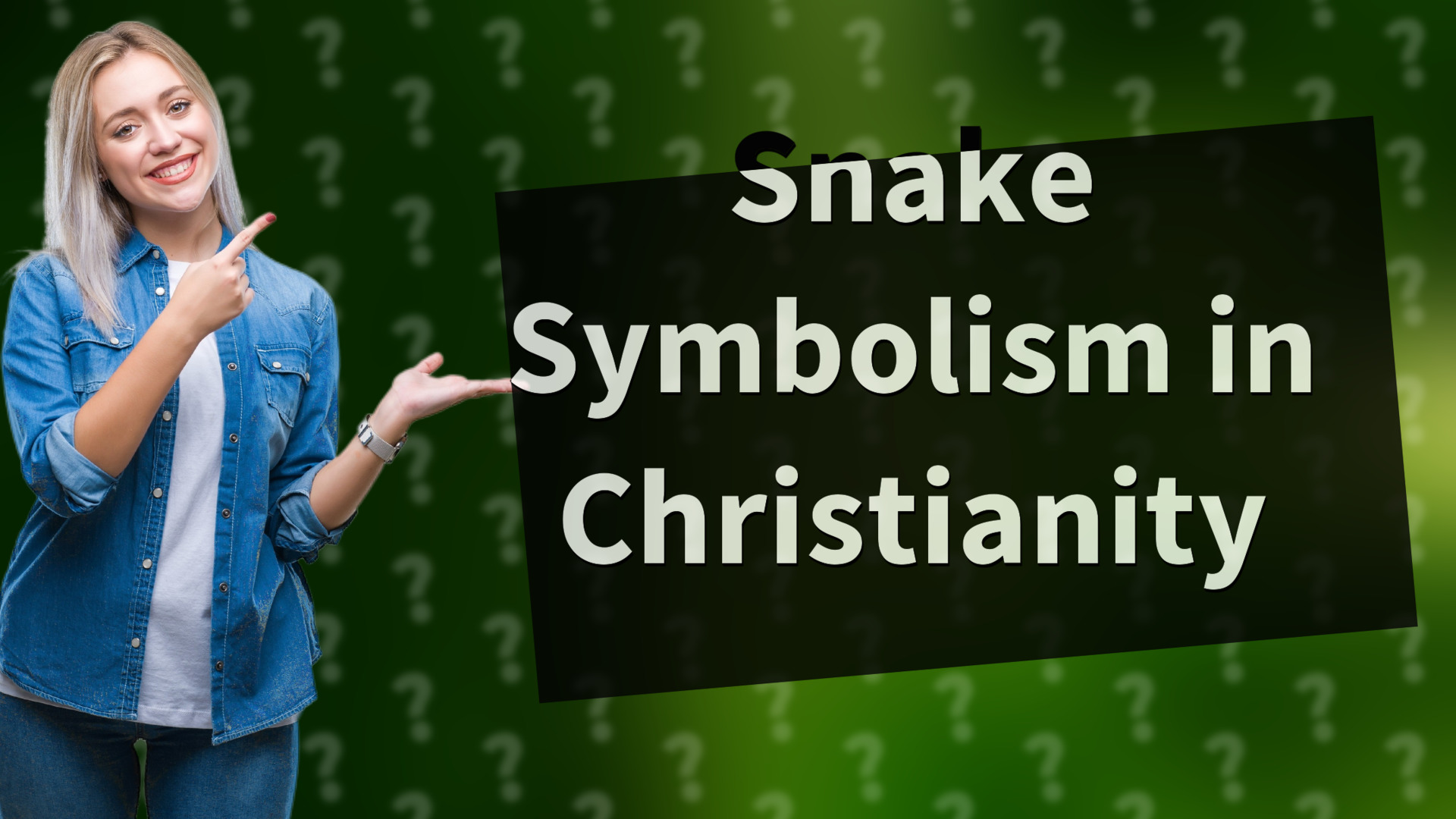 Snake Symbolism in Christianity