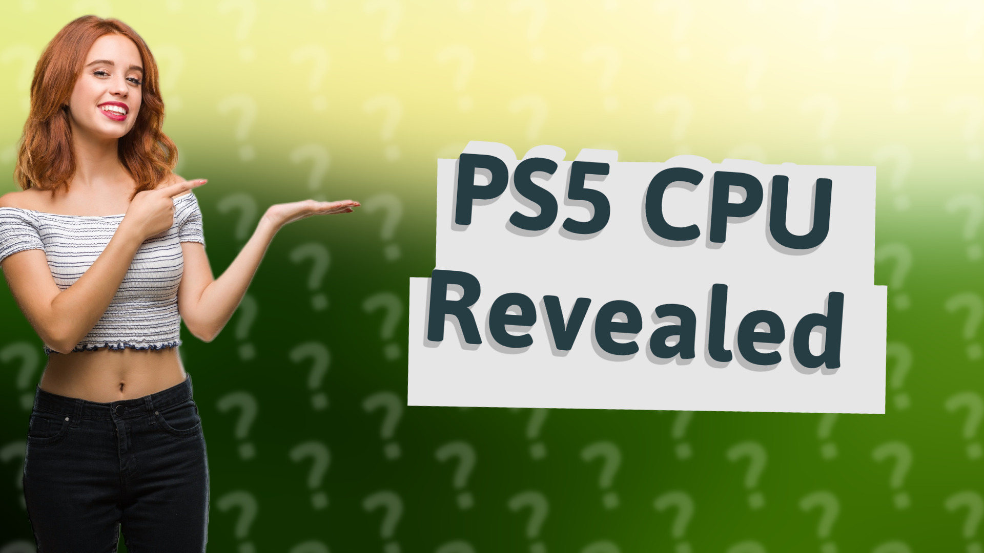 PS5 CPU Revealed