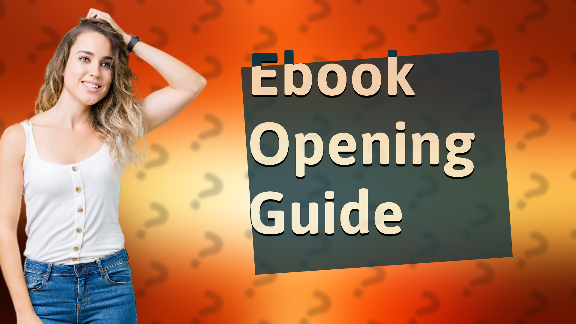 Ebook Opening Guide
