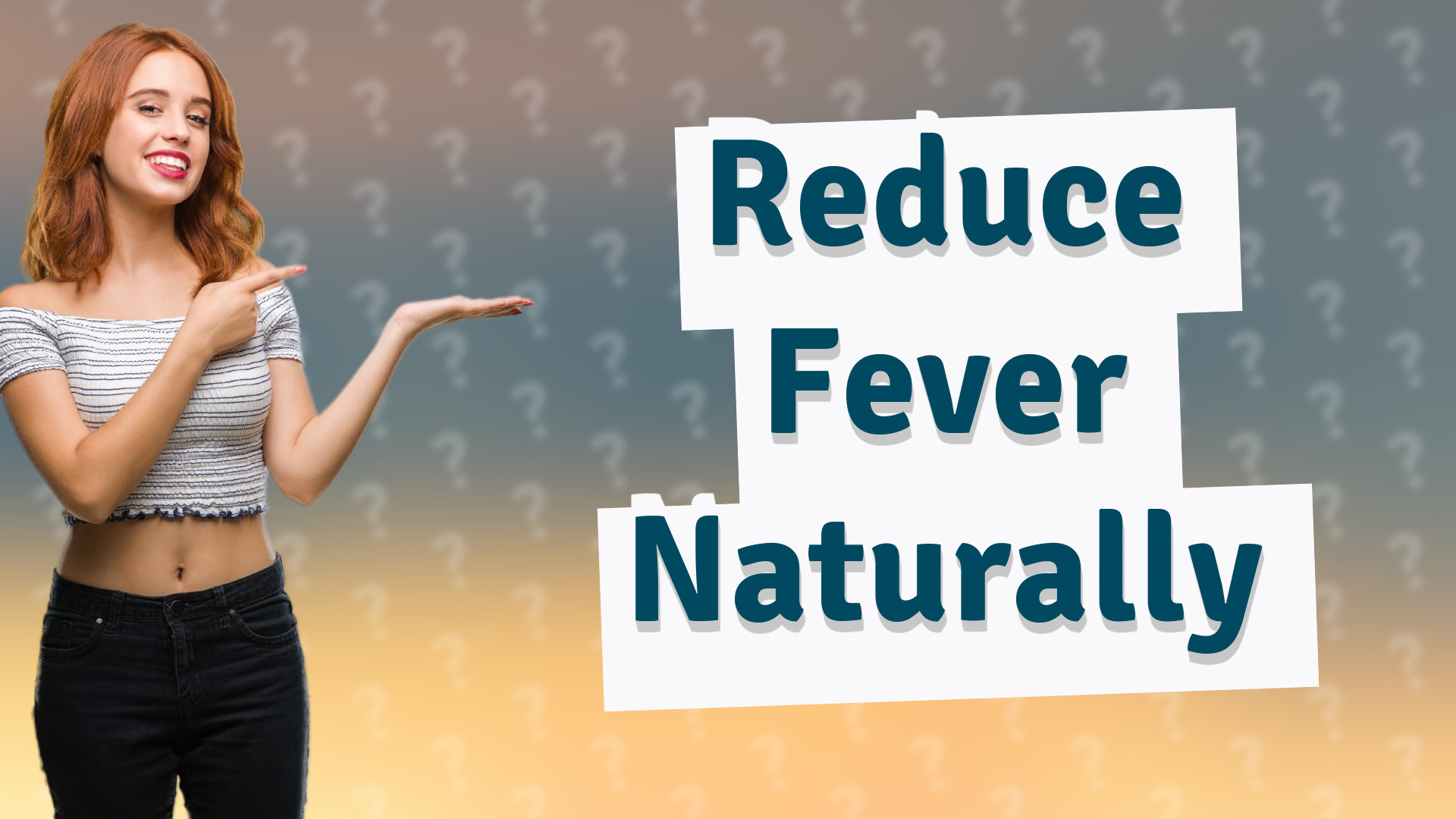 Reduce Fever Naturally