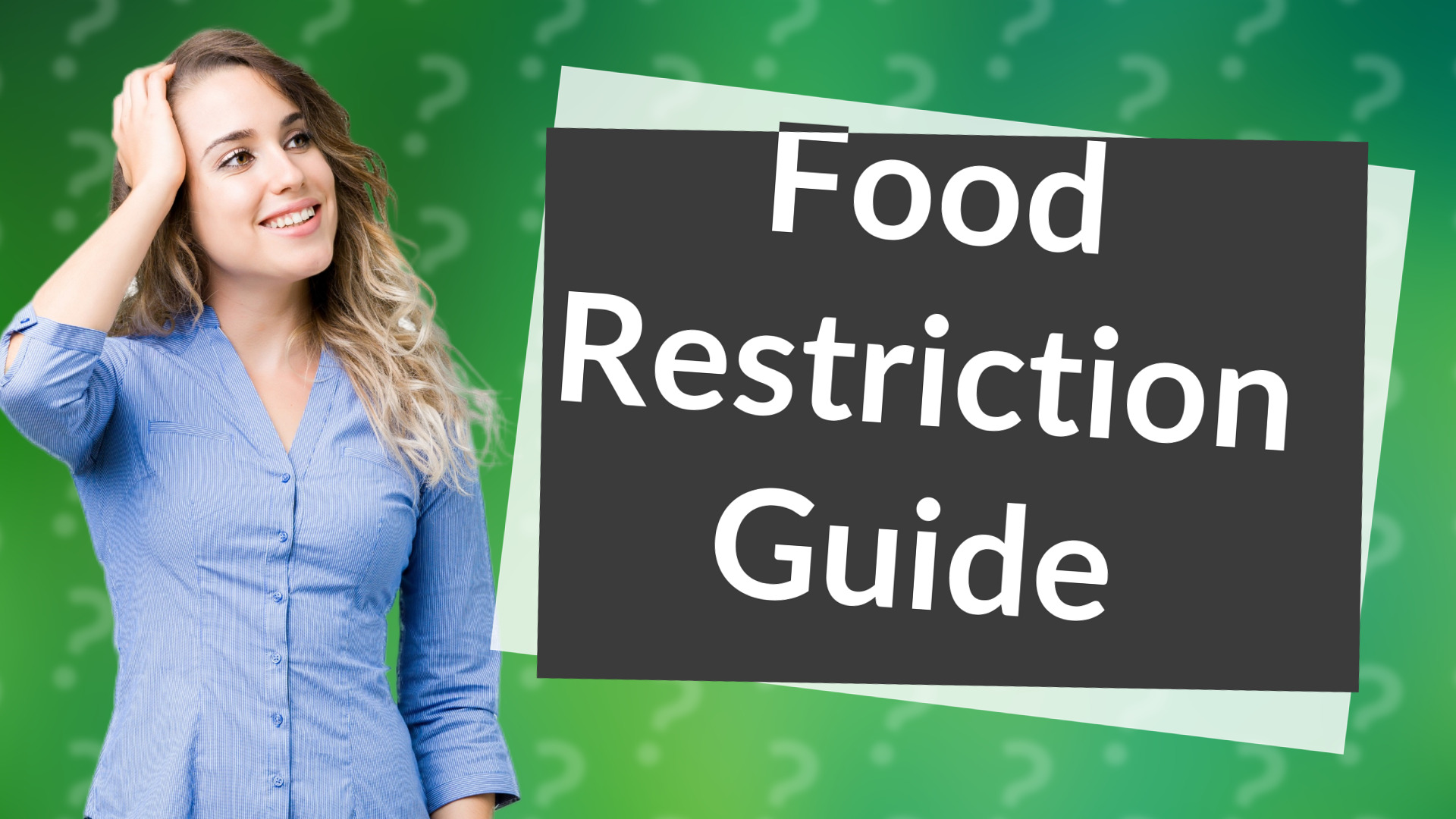 Food Restriction Guide