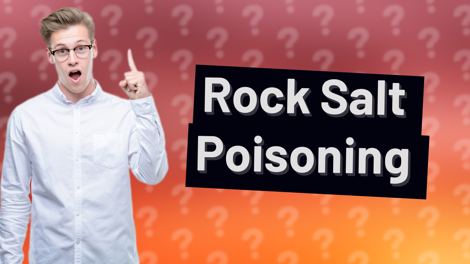 Rock Salt Poisoning