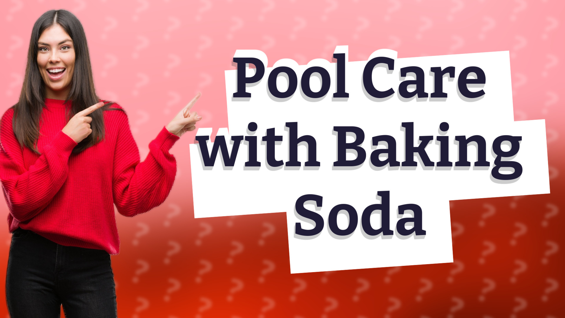 Pool Care with Baking Soda
