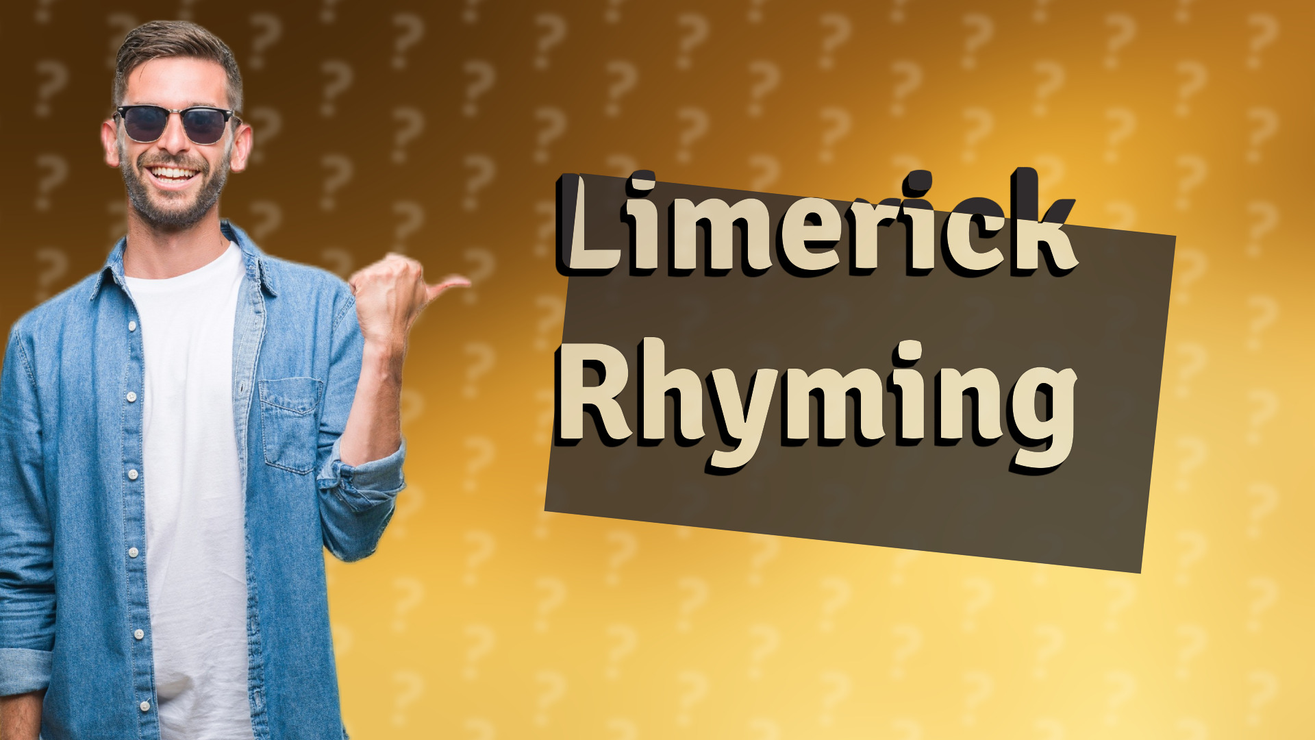 Limerick Rhyming
