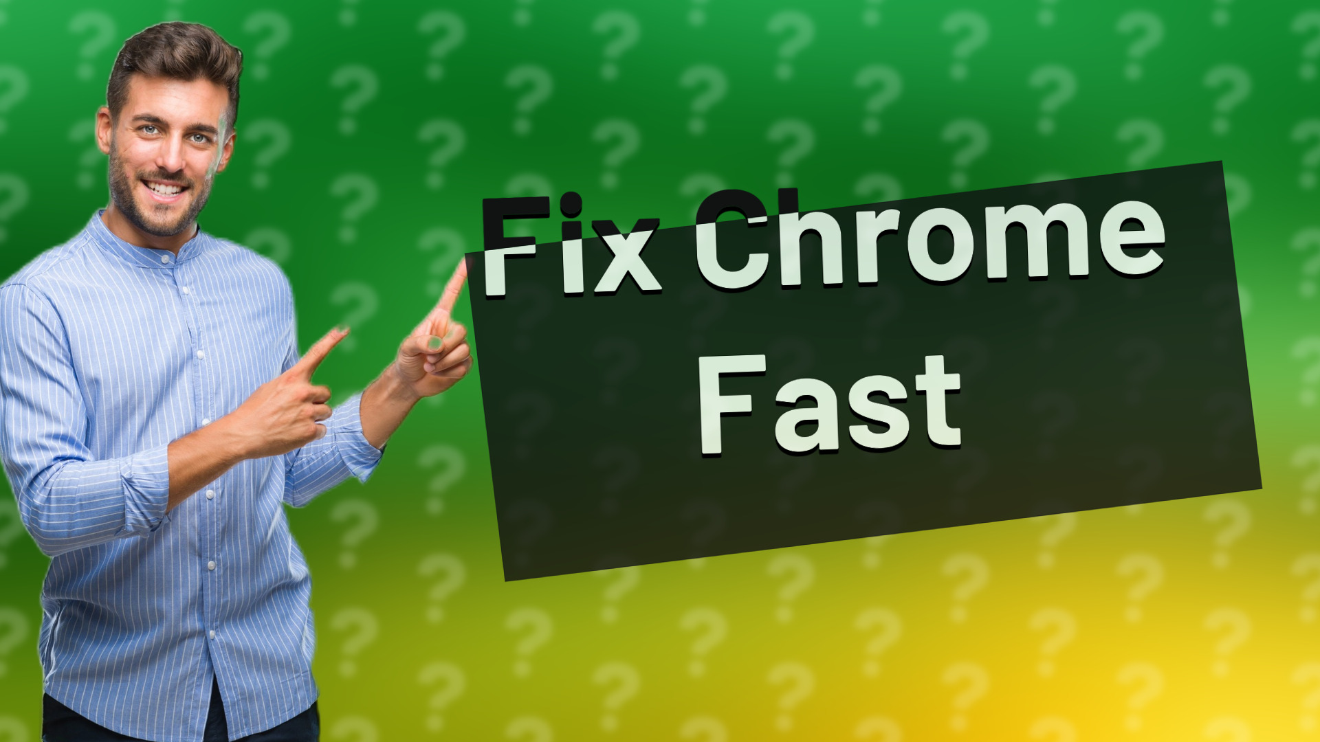 Fix Chrome Fast