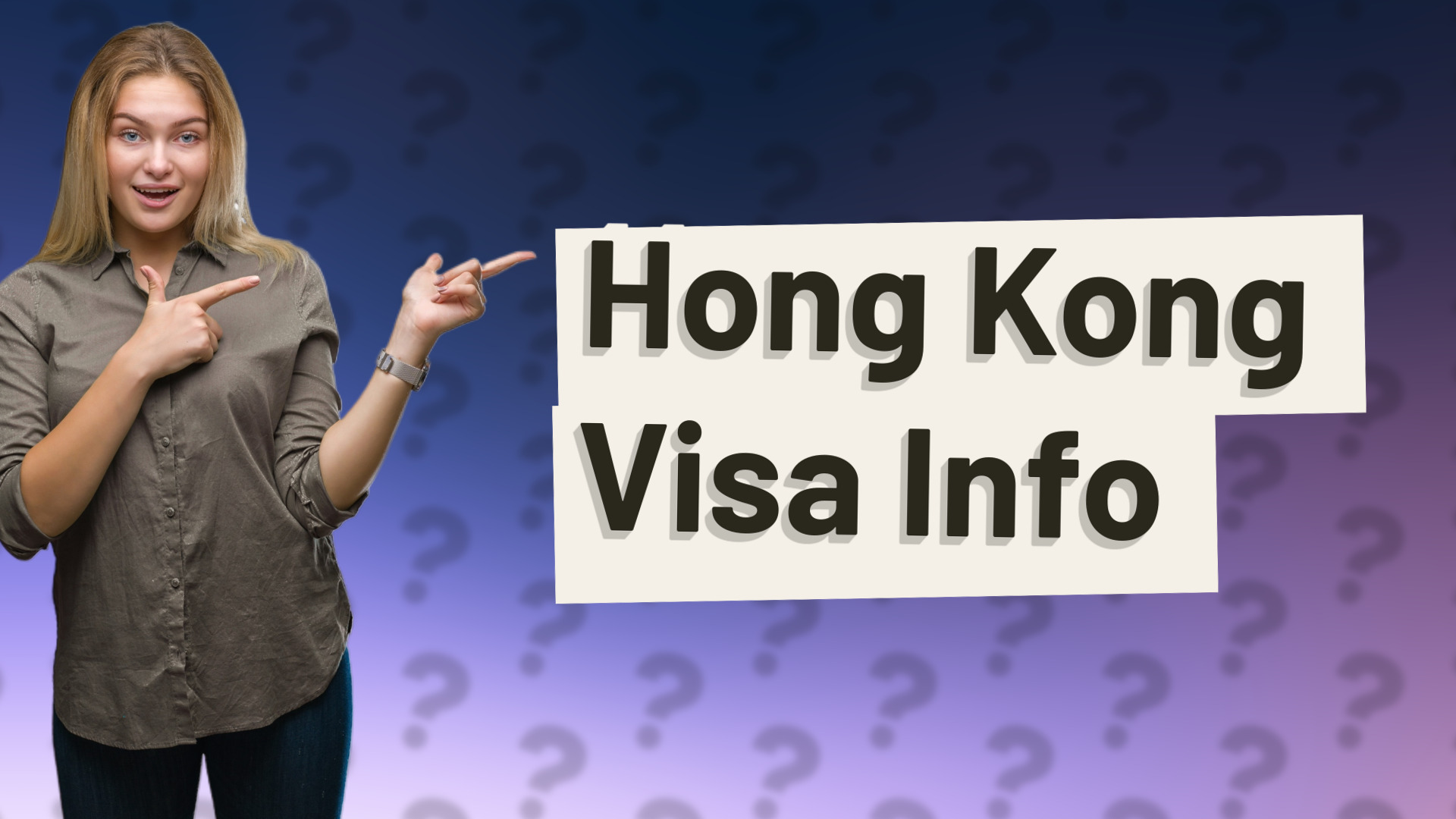 Hong Kong Visa Info