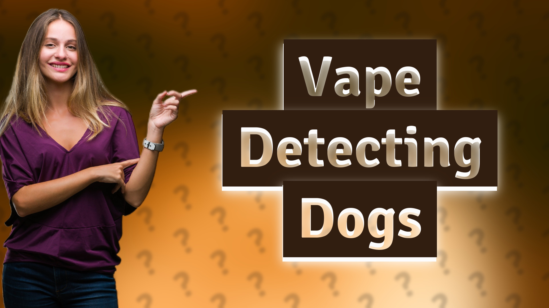 Vape Detecting Dogs