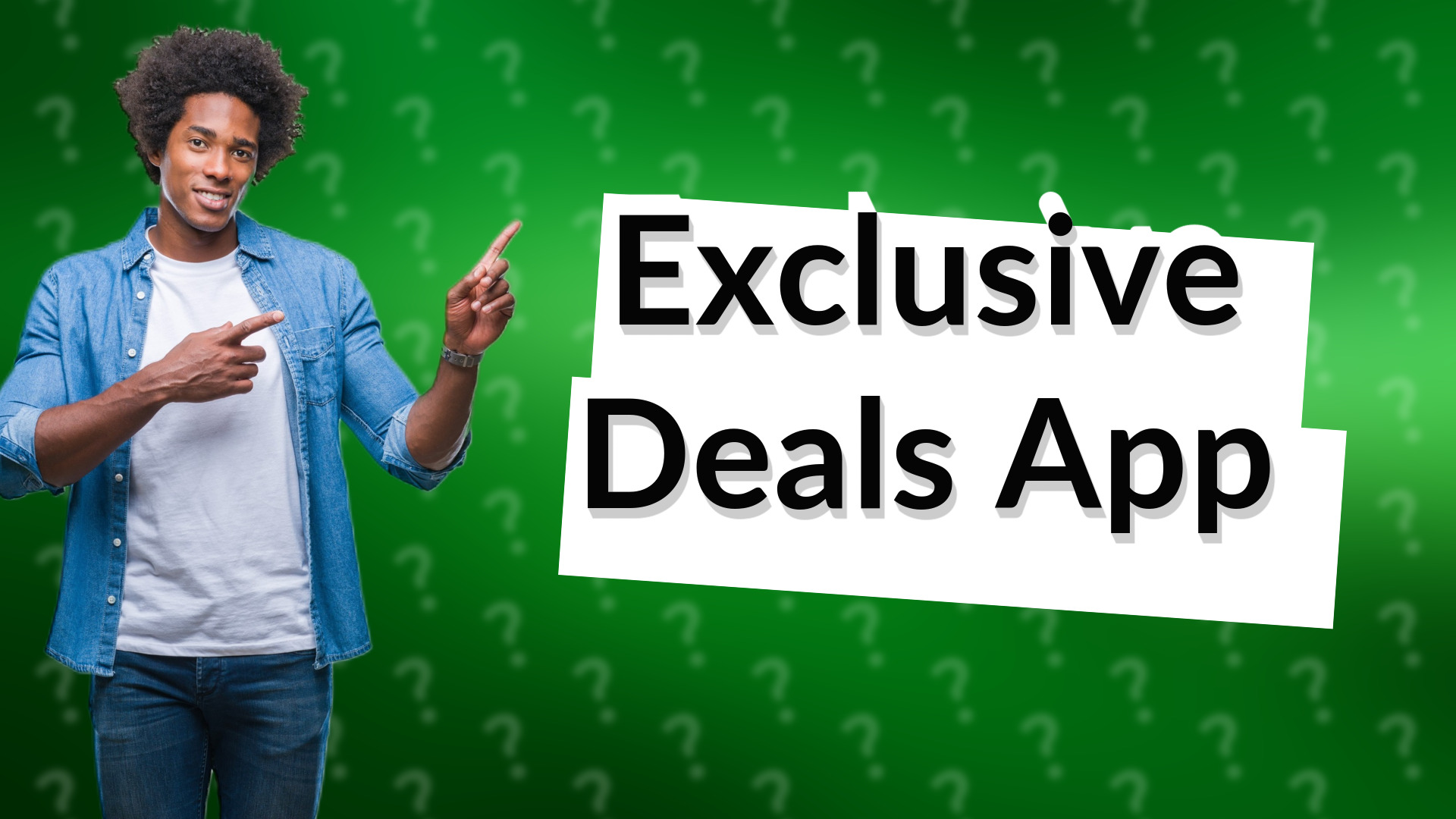 Exclusive Deals App