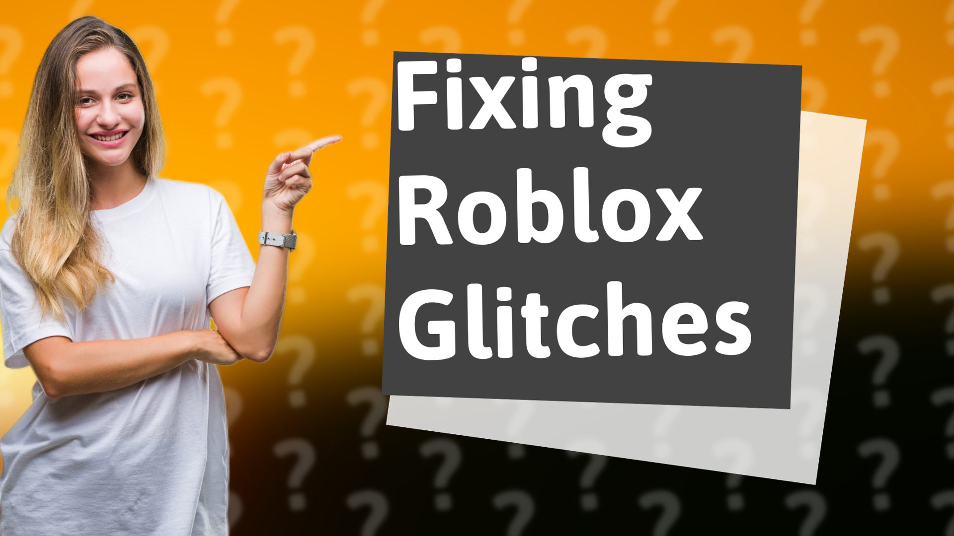 Fixing Roblox Glitches