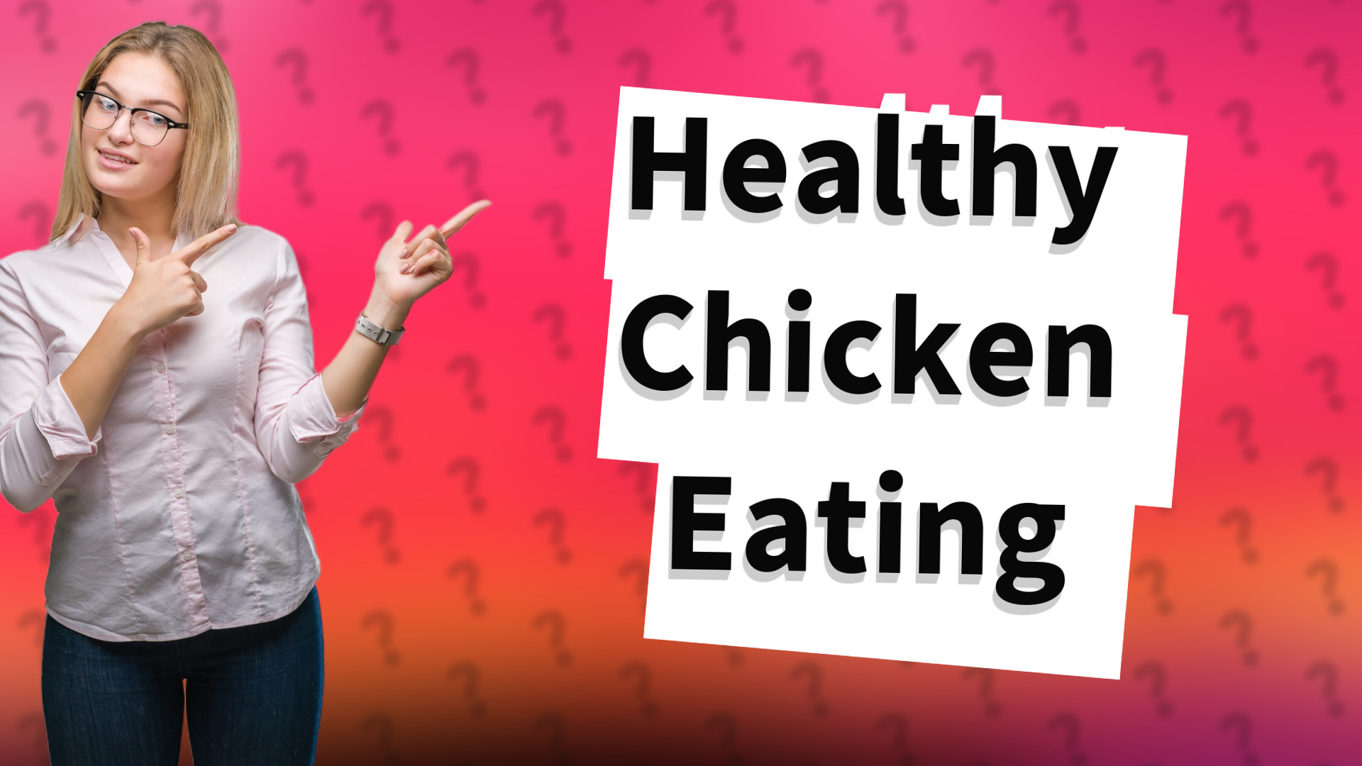 Healthy Chicken Eating