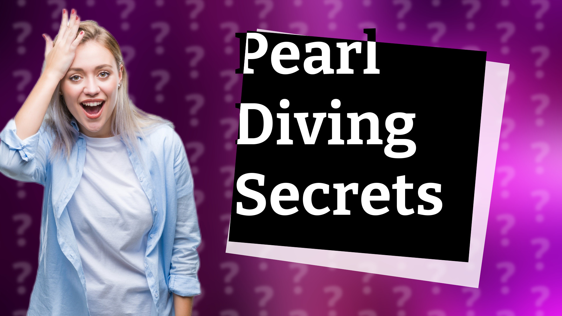 Pearl Diving Secrets