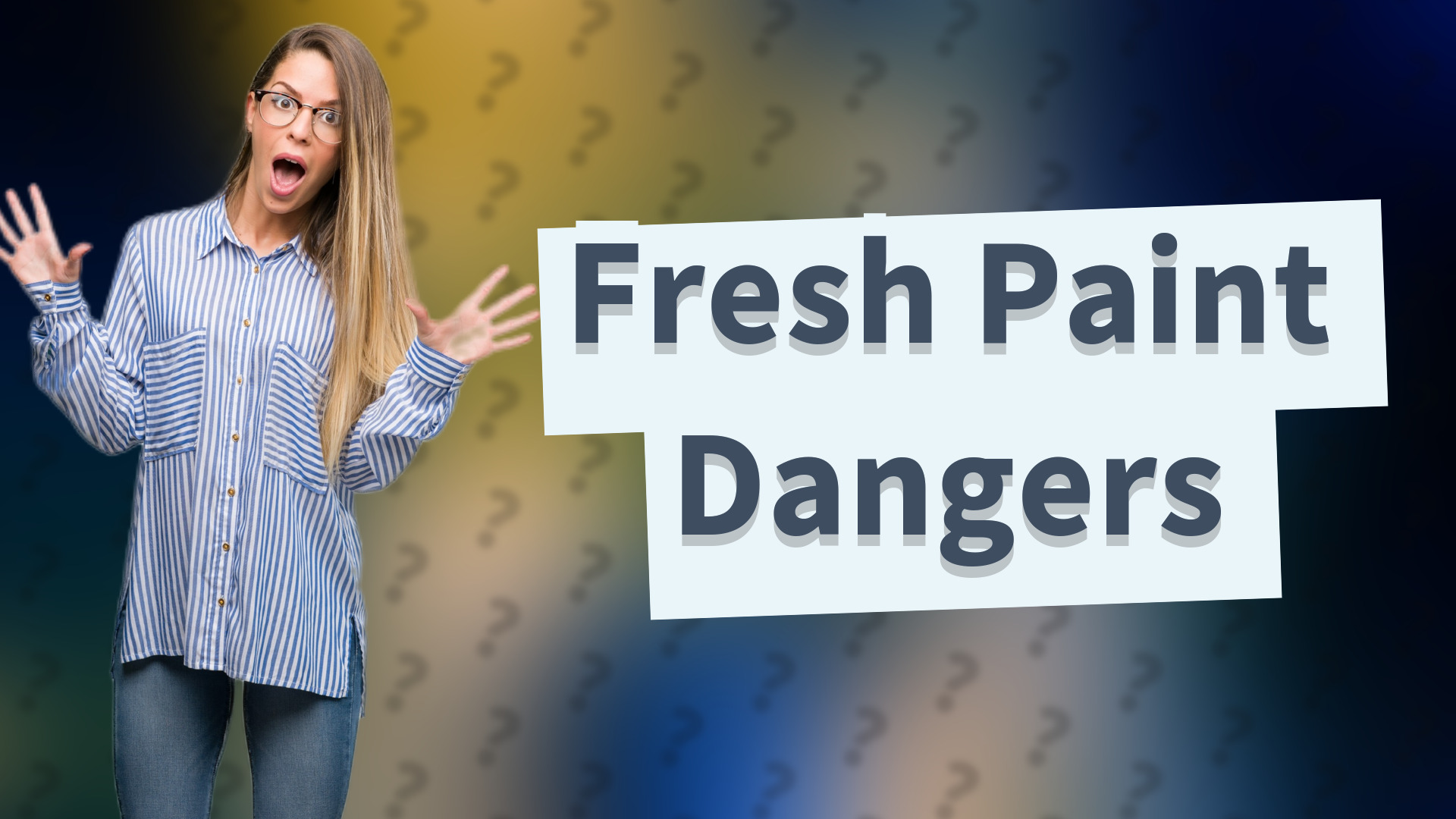 Fresh Paint Dangers