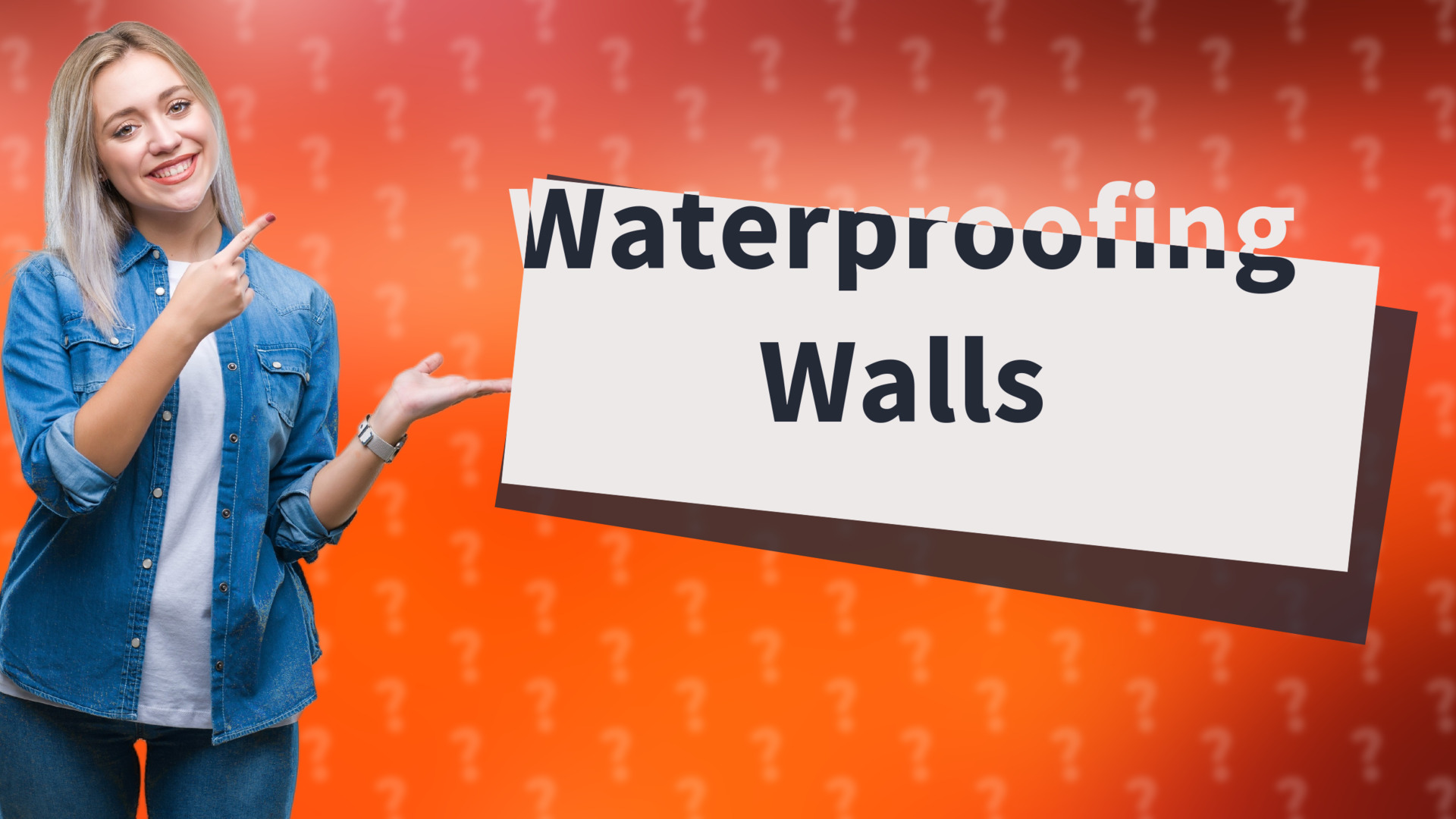 Waterproofing Walls